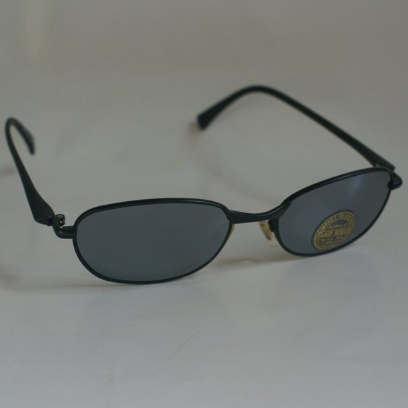 NWT True Vintage Small Oblong Combo frame w/Smoke Mirrored lens Sunglasses - Picture 3 of 13